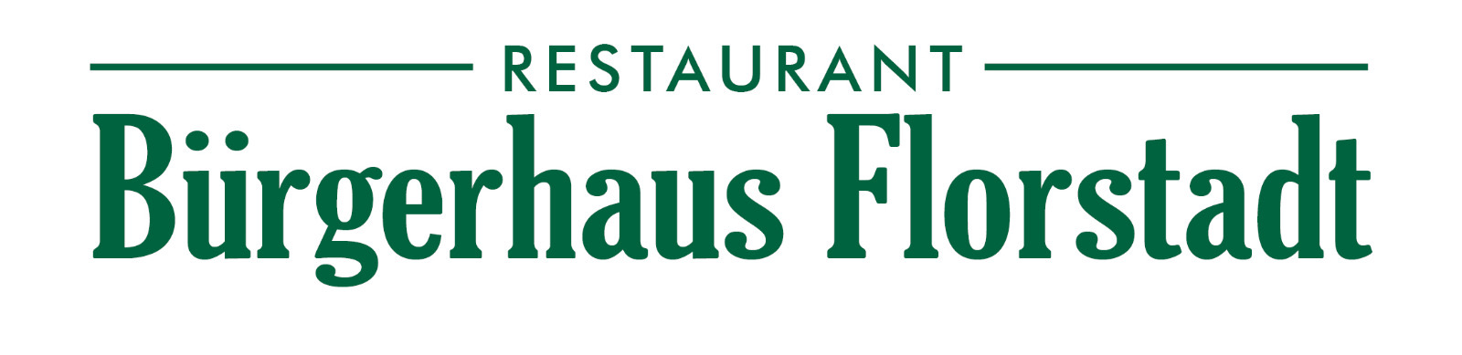 Das Logo des Restaurants im Bürgerhaus Florstadt